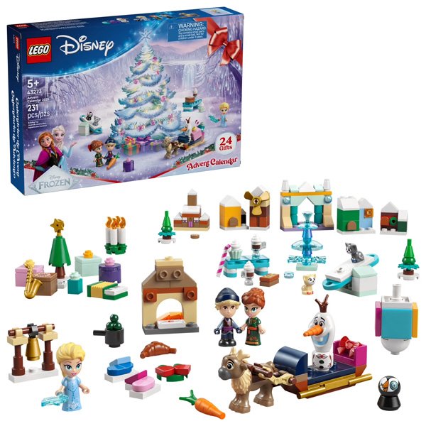 LEGO Disney Frozen Advent Calendar 2025 Kids Toy