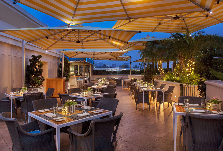 The Roof Garden at The Peninsula