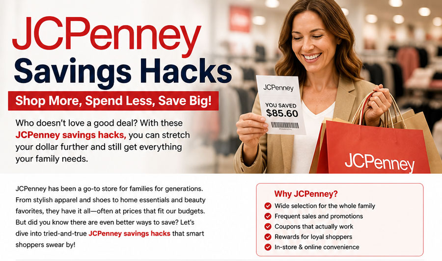 JCPenney savings