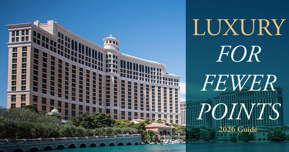 Bellagio, Las Vegas with Marriott Pointsguide